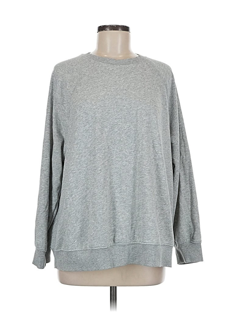 Pre-owned Old Navy Sweatshirt In Gray