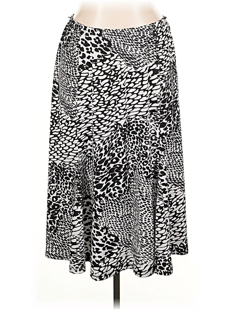 Pre-owned Jm Collection Casual Skirt In Silver