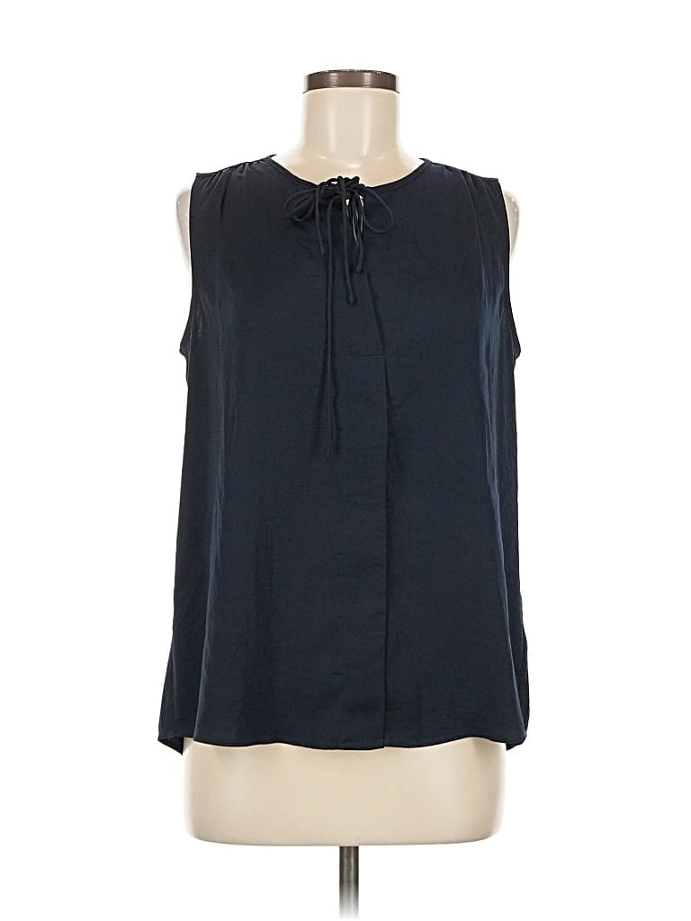 Pre-owned Cabi Sleeveless Blouse In Black