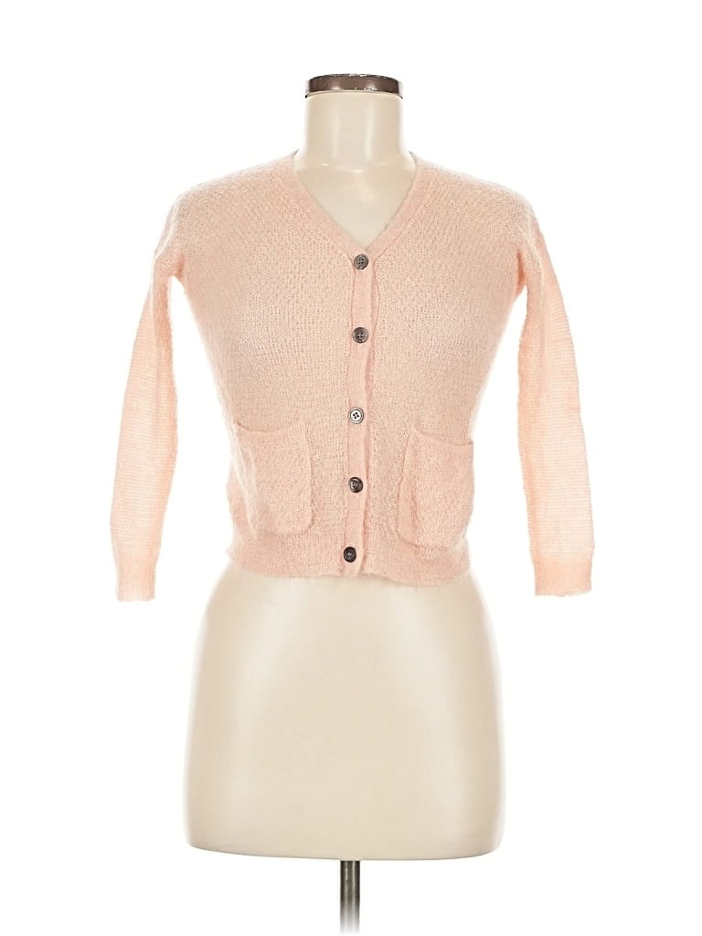 Pre-owned Morley Cardigan Sweater In Pink