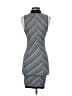 Zara Chevron-herringbone Gray Cocktail Dress Size XS - photo 2