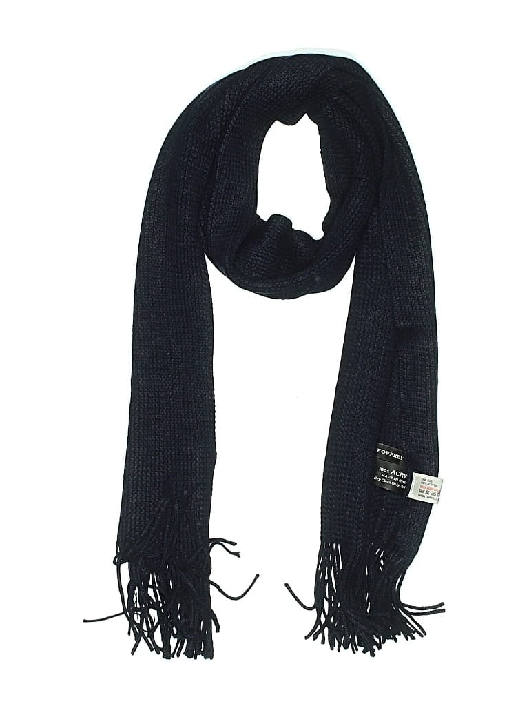 Pre-owned Geoffrey Beene Scarf In Blue