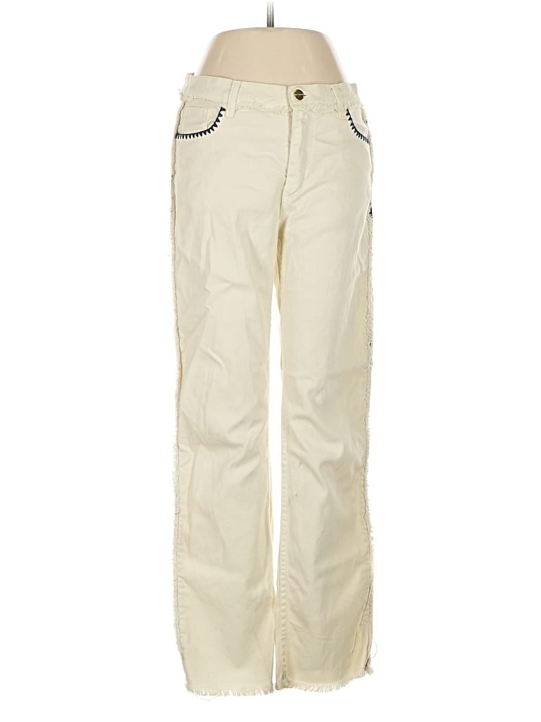 Pre-owned Etro Casual Pants In White
