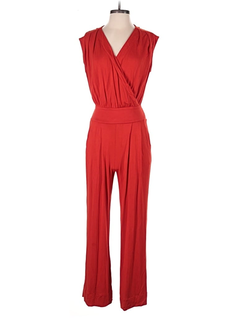 Pre-owned Cabi Jumpsuit In Red