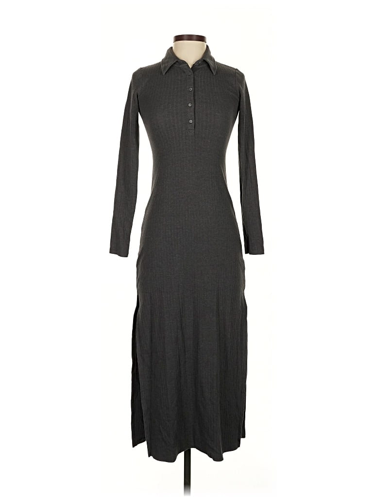 Pre-owned Aerie Casual Dress In Gray