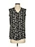 Sigrid Olsen 100% Rayon Black Sleeveless Blouse Size S - photo 1