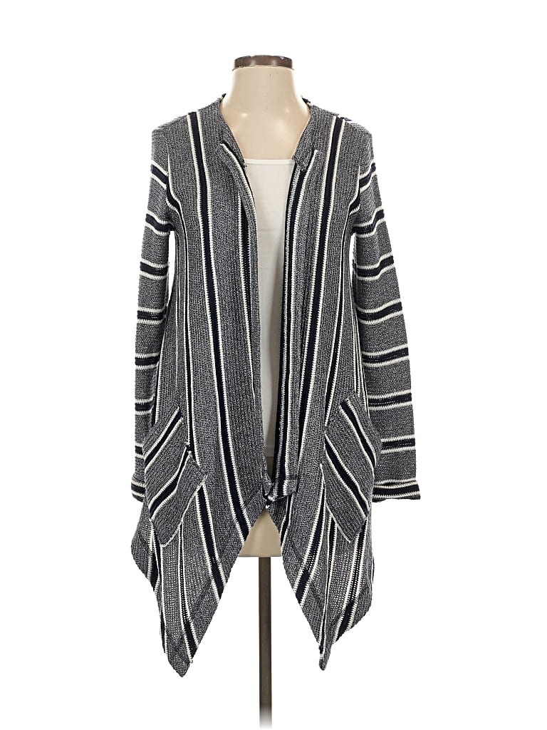 Pre-owned Vince Camuto Cardigan Sweater In Gray