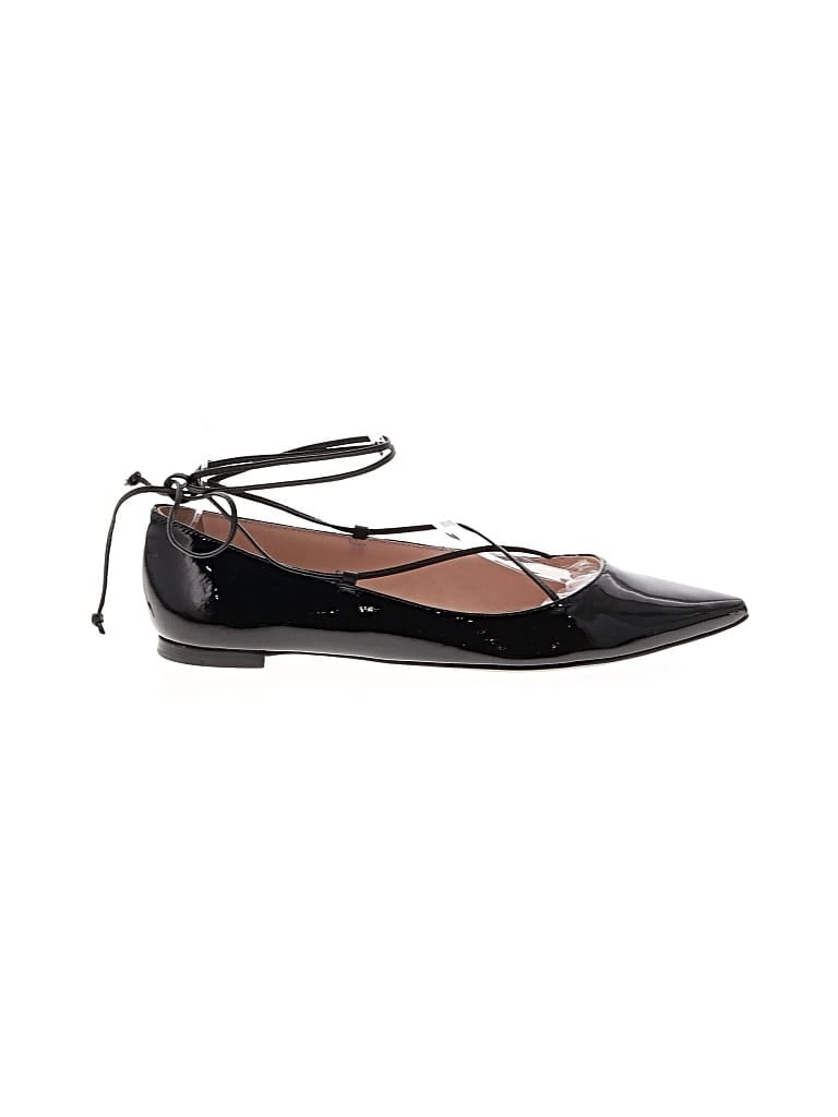 Pre-owned Kate Spade New York Flats In Black