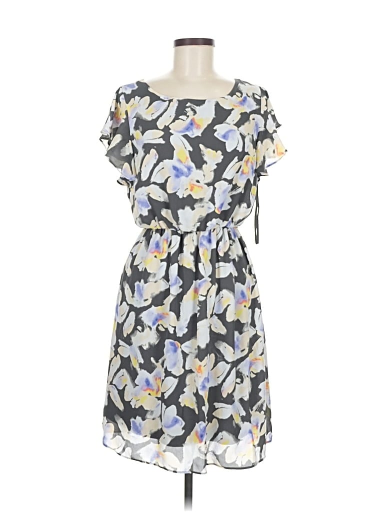 Pre-owned Apt. 9 Casual Dress In Gray