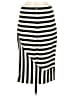 TY-LR Stripes Ivory Casual Skirt Size M - photo 2