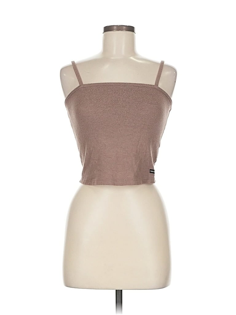 Pre-owned Calvin Klein Jeans Est.1978 Calvin Klein Jeans Tank Top In Brown
