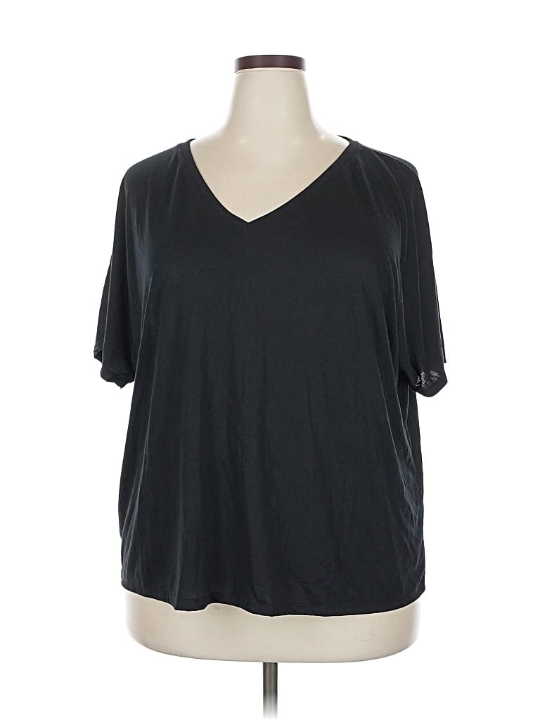 Pre-owned Bella+canvas Short Sleeve T-shirt In Black
