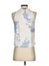 NATION LTD 100% Viscose Ivory Sleeveless Blouse Size XS - photo 2