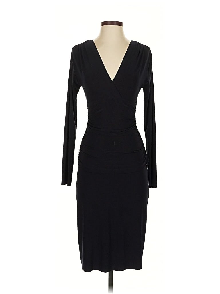 Pre-owned Norma Kamali Cocktail Dress In Black