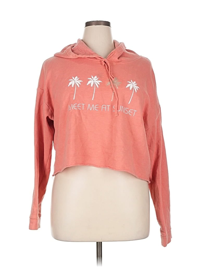 Pre-owned Live Love Dream Aeropostale Sweatshirt In Pink