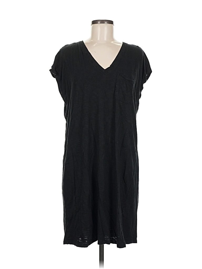 Pre-owned Lilla P Casual Dress In Black