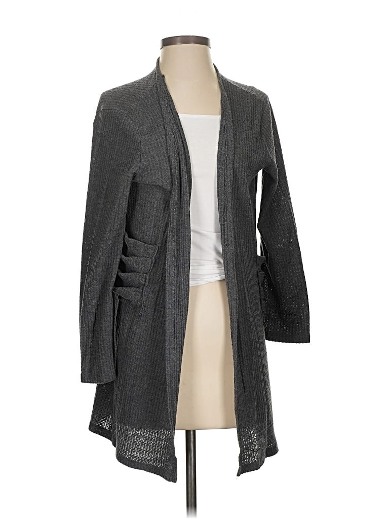 Pre-owned Unbranded Cardigan Sweater In Gray