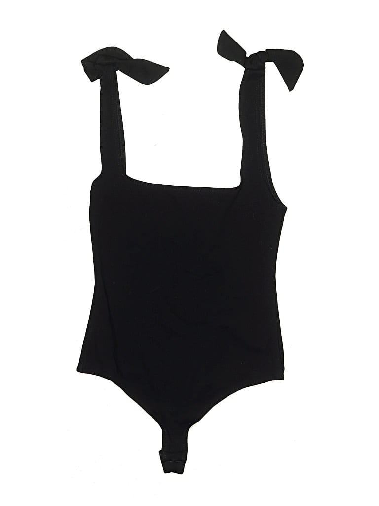 Pre-owned Intimately By Free People Bodysuit In Black