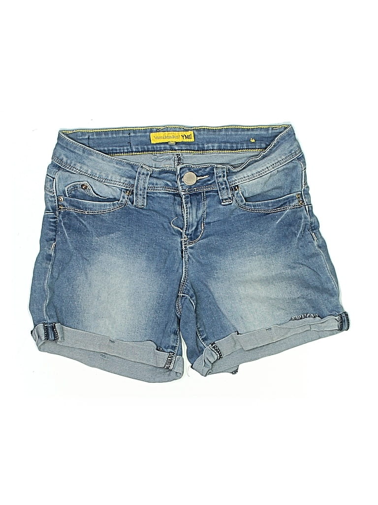 Pre-owned Ymi Denim Shorts In Blue