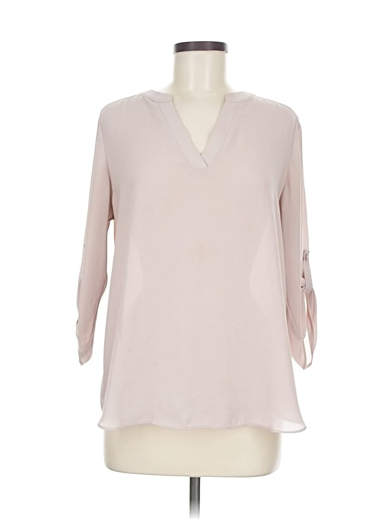 Pre-owned Chaus 3/4 Sleeve Blouse In Pink