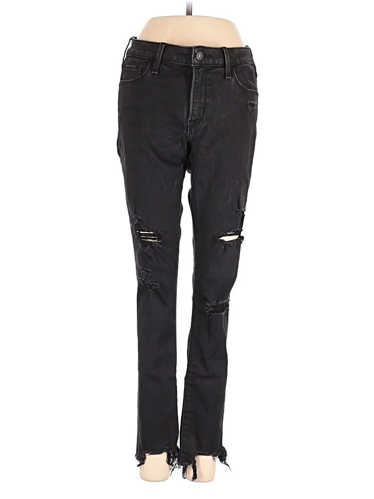 Pre-owned Abercrombie & Fitch Jeans In Black