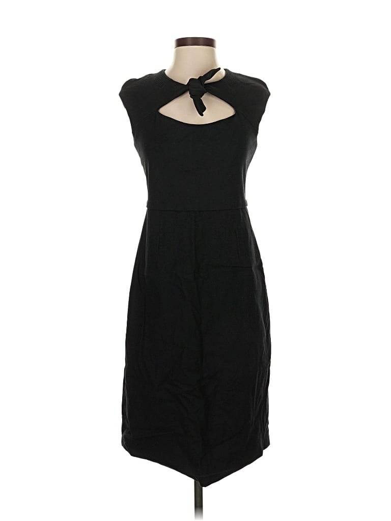 Pre-owned Lela Rose Casual Dress In Black