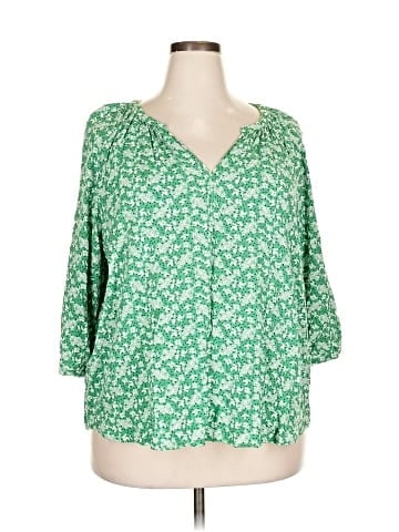 Jones & Co 3/4 Sleeve Blouse (view 1)