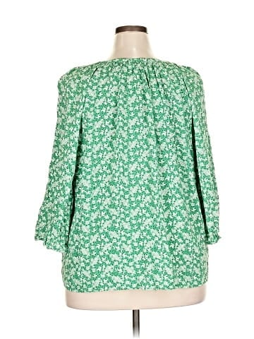 Jones & Co 3/4 Sleeve Blouse (view 2)