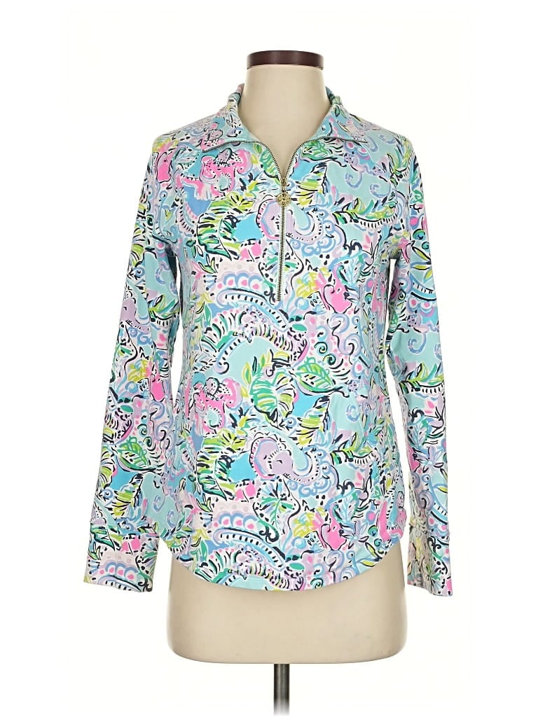 Pre-owned Lilly Pulitzer Pullover Sweater In Blue