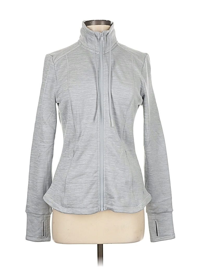 Pre-owned Spyder Cardigan Sweater In Gray