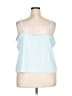 Lane Bryant Blue Tank Top Size 32 - photo 2