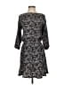 Joie 100% Polyester Print Black Casual Dress Size XS - photo 1