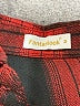Fantaslook 100% Polyester Plaid Red Long Sleeve Blouse Size M - photo 6
