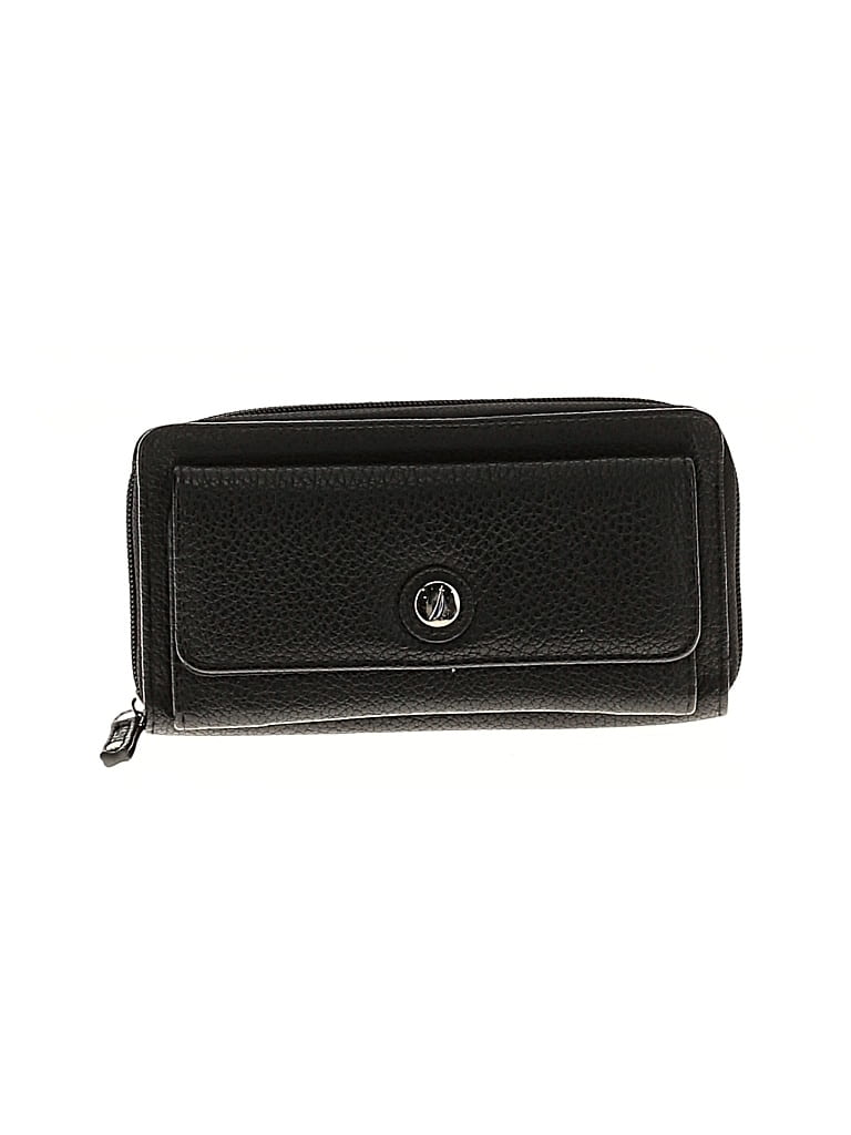 Pre-owned Nautica Leather Wallet In Black