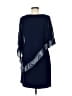 SLNY 100% Polyester Blue Casual Dress Size 6 - photo 2