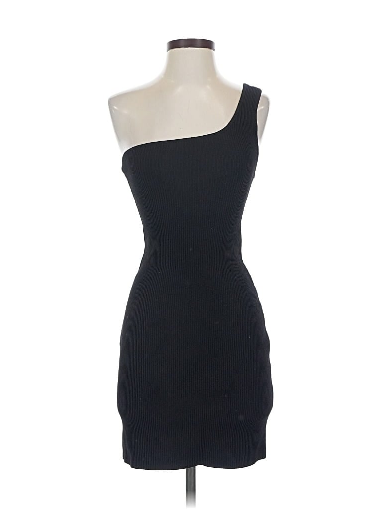 Pre-owned Babaton Cocktail Dress In Black