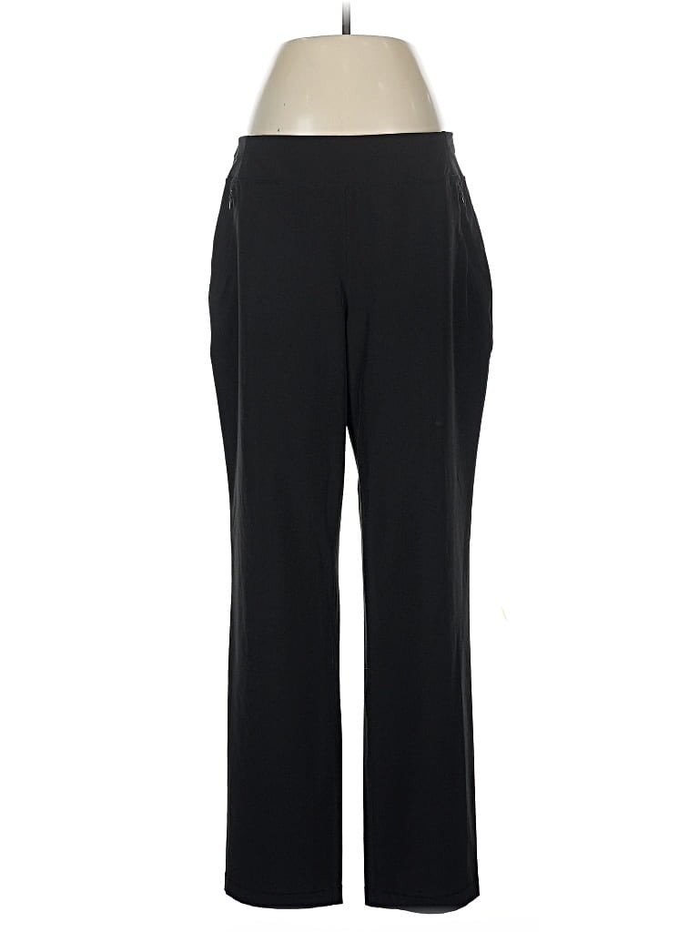 Pre-owned Zenergy By Chico's Dress Pants In Black