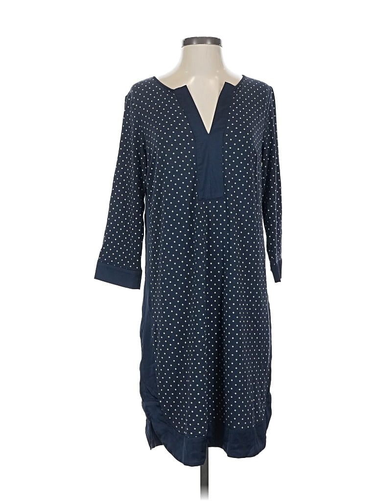Pre-owned Ann Taylor Factory Casual Dress In Blue