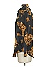 Romwe Paisley Gold 3/4 Sleeve Blouse Size S - photo 5