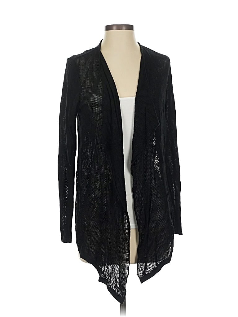 Pre-owned Assorted Brands Cardigan Sweater In Black