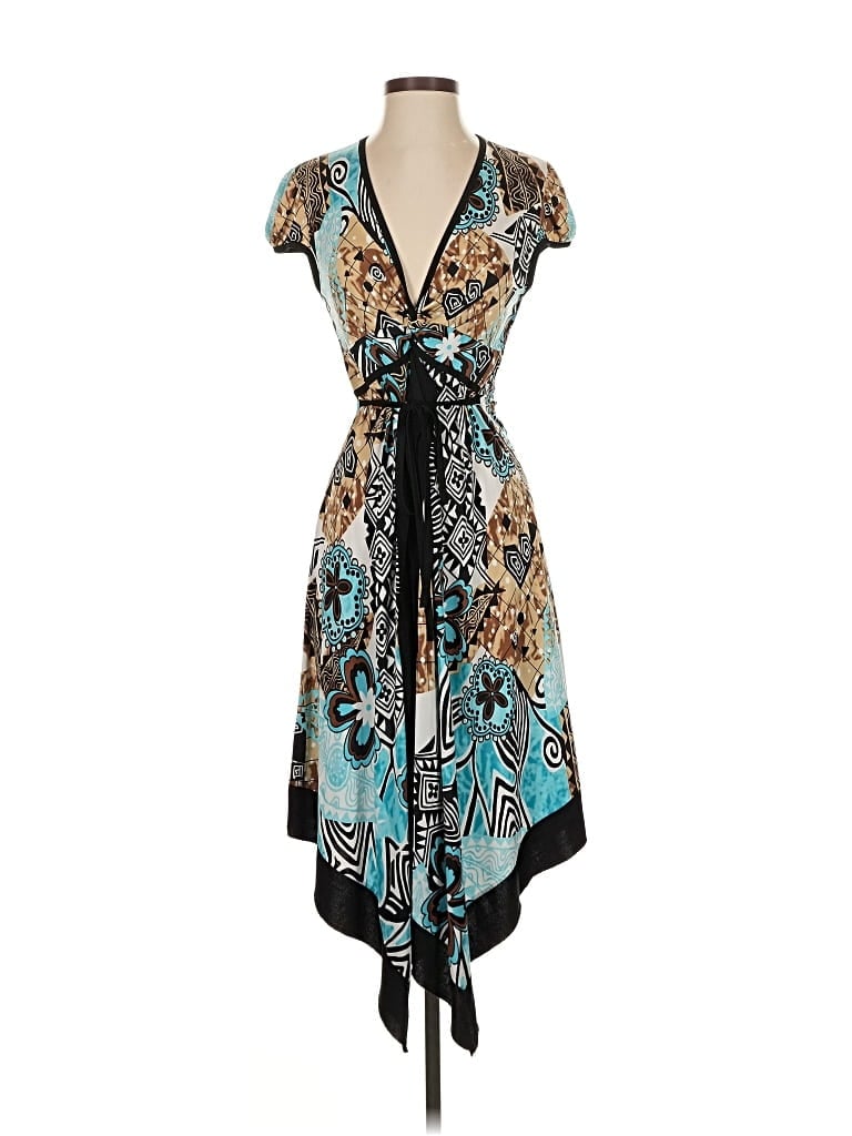 Pre-owned Favlux Fashion Cocktail Dress In Brown