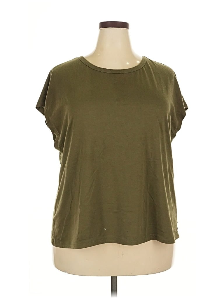 Pre-owned Emery Rose Short Sleeve T-shirt In Green