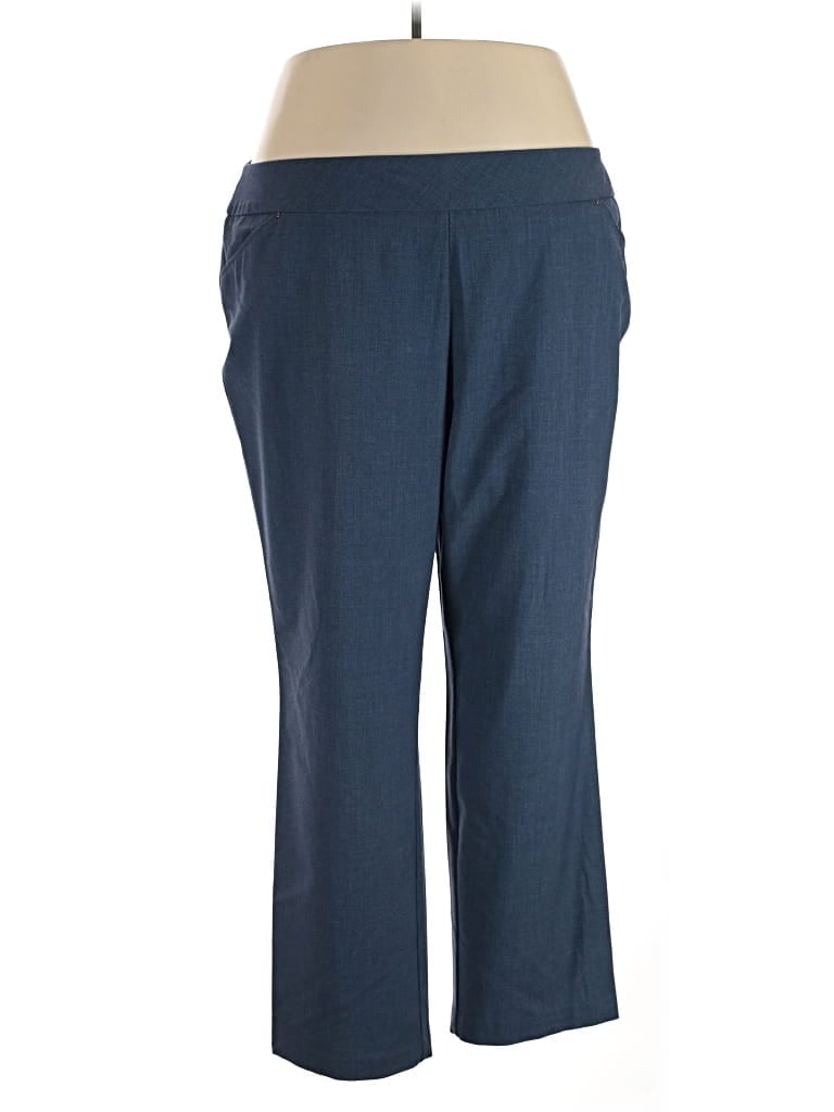 Pre-owned Roz & Ali Dress Pants In Blue