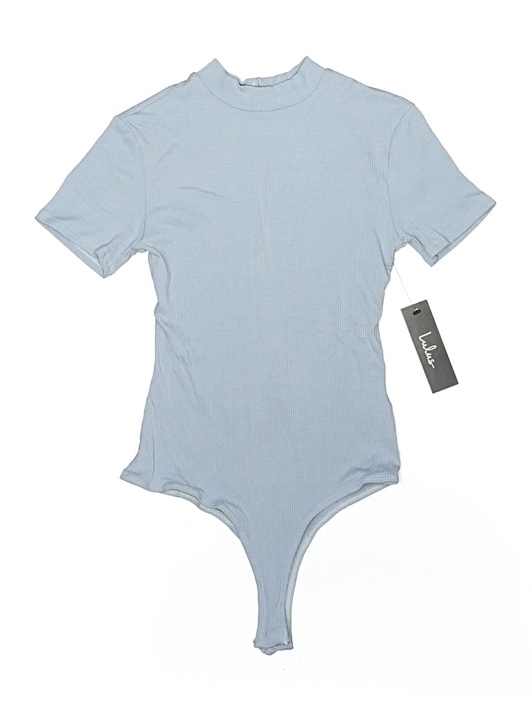 Pre-owned Lulus Bodysuit In Blue