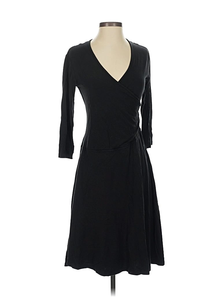 Pre-owned Garnet Hill Cocktail Dress In Black