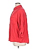 Unbranded 100% Rayon Red 3/4 Sleeve Button-Down Shirt Size XL - photo 5