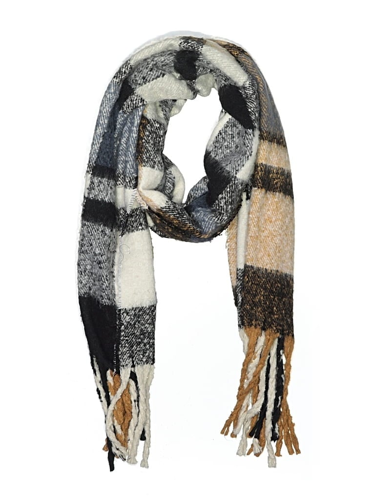 Pre-owned Unbranded Scarf In Yellow