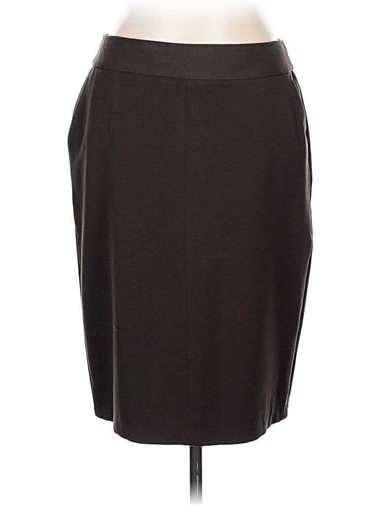 Pre-owned Grace Elements Formal Skirt In Brown