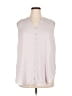 Torrid 100% Polyester Gray Sleeveless Blouse Size 1X Plus (1) - photo 1