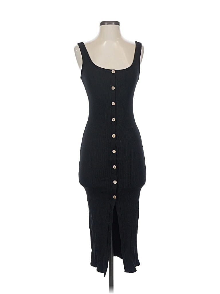 Pre-owned Lulus Sleeveless Top Black Sweetheart Neckline Tops